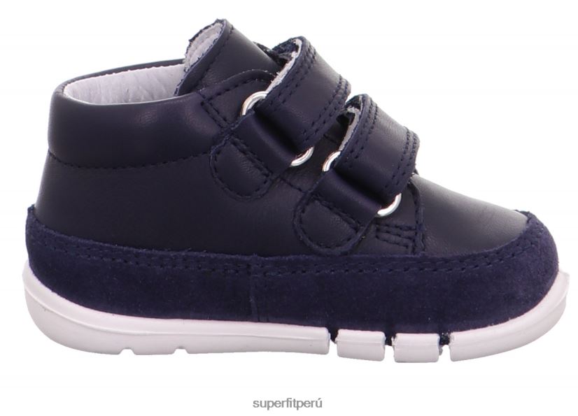 educación física Superfit bebés flexy - zapatillas bajas con cierre de velcro azul V06L24353 zapatillas bajas