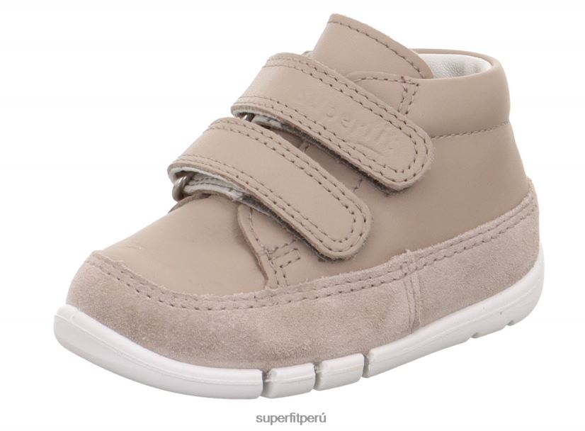 educación física Superfit bebés flexy - zapatillas bajas con cierre de velcro beige V06L24279 zapatillas bajas
