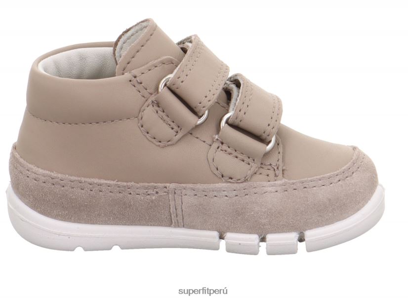 educación física Superfit bebés flexy - zapatillas bajas con cierre de velcro beige V06L24279 zapatillas bajas