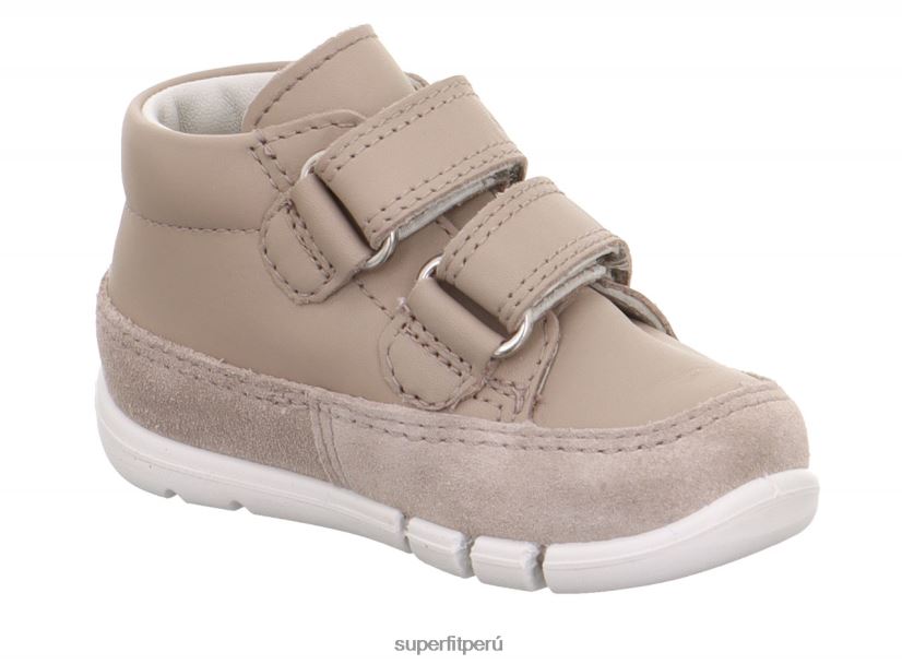 educación física Superfit bebés flexy - zapatillas bajas con cierre de velcro beige V06L24279 zapatillas bajas