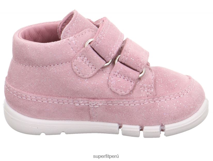 educación física Superfit bebés flexy - zapatillas bajas con cierre de velcro rosa V06L24268 zapatillas bajas