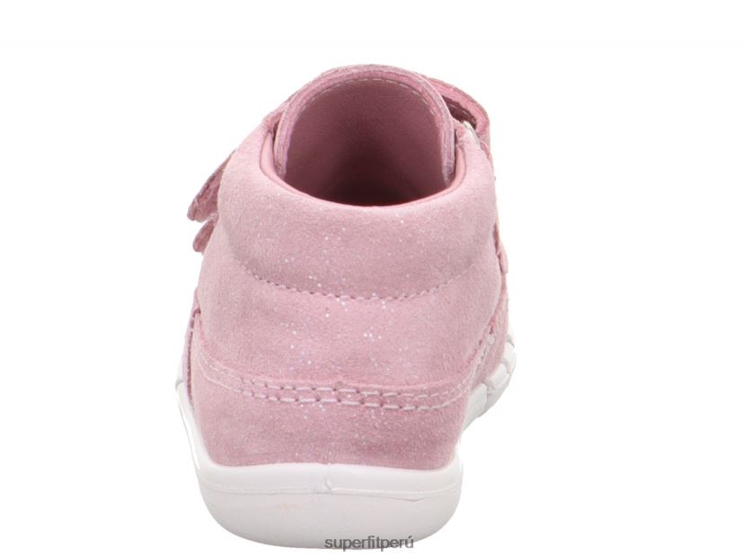 educación física Superfit bebés flexy - zapatillas bajas con cierre de velcro rosa V06L24268 zapatillas bajas