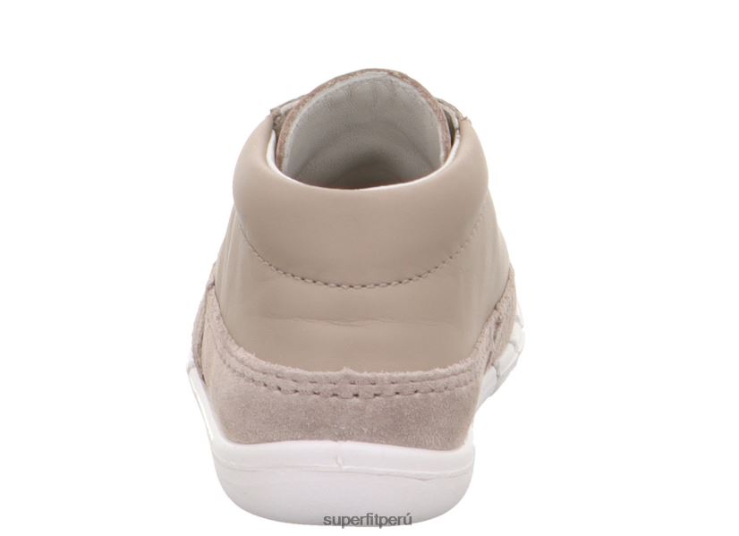 educación física Superfit bebés flexy - zapatillas bajas con cordones beige V06L24275 zapatillas bajas