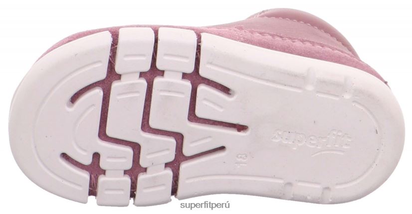 educación física Superfit bebés flexy - zapatillas bajas con cordones púrpura V06L24399 zapatillas bajas