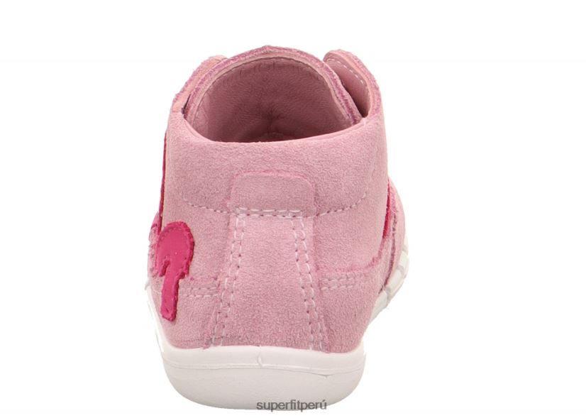 educación física Superfit bebés flexy - zapatillas bajas con cordones rosa V06L24277 zapatillas bajas