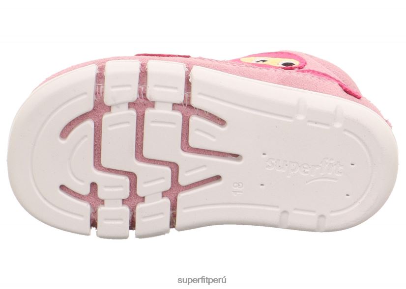 educación física Superfit bebés flexy - zapatillas bajas con cordones rosa V06L24277 zapatillas bajas