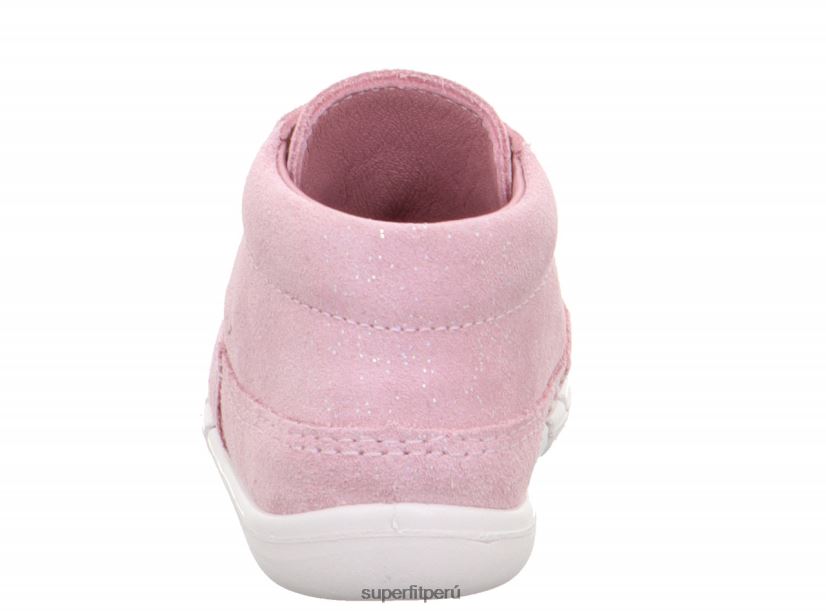 educación física Superfit bebés flexy - zapatillas bajas con cordones rosa V06L24319 zapatillas bajas