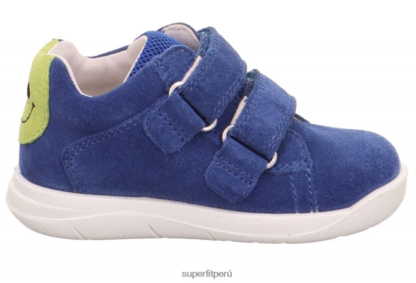 educación física Superfit bebés lillo - zapatillas bajas con cierre de velcro azul verde V06L24269 zapatillas bajas