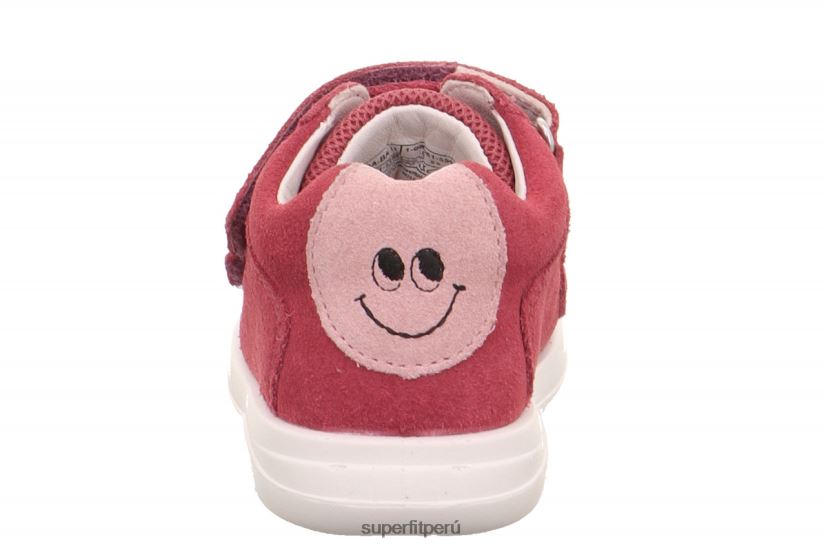 educación física Superfit bebés lillo - zapatillas bajas con cierre de velcro rosa V06L24310 zapatillas bajas