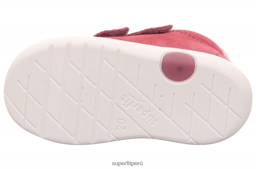 educación física Superfit bebés lillo - zapatillas bajas con cierre de velcro rosa V06L24310 zapatillas bajas
