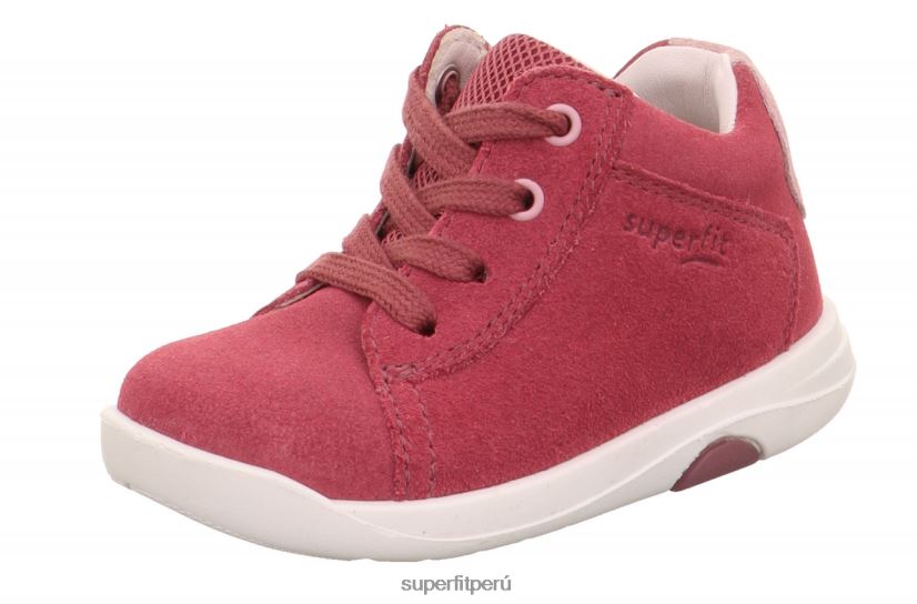 educación física Superfit bebés lillo - zapatillas bajas con cordones rosa V06L24347 zapatillas bajas