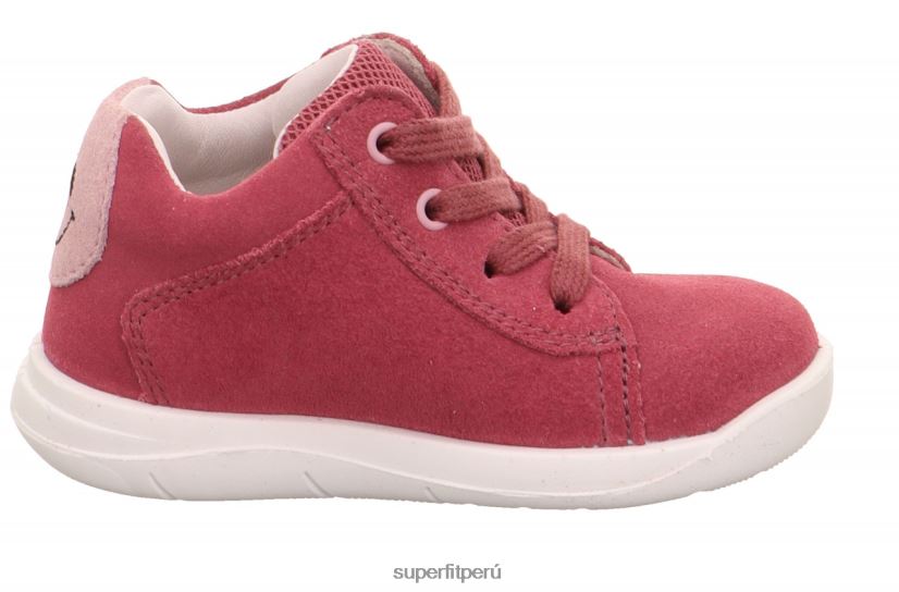 educación física Superfit bebés lillo - zapatillas bajas con cordones rosa V06L24347 zapatillas bajas