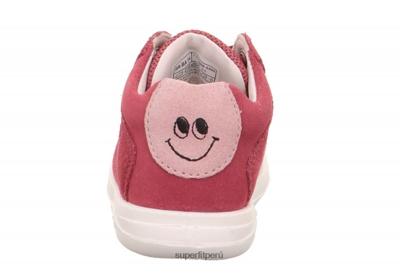 educación física Superfit bebés lillo - zapatillas bajas con cordones rosa V06L24347 zapatillas bajas