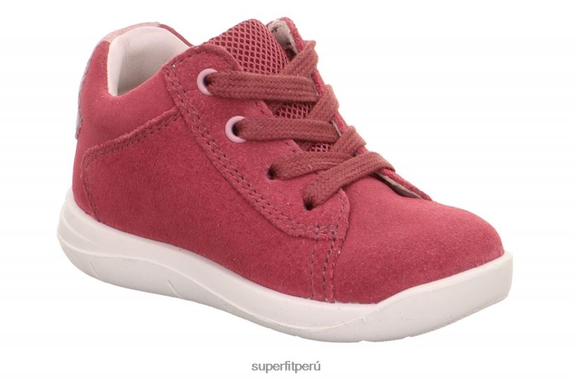 educación física Superfit bebés lillo - zapatillas bajas con cordones rosa V06L24347 zapatillas bajas