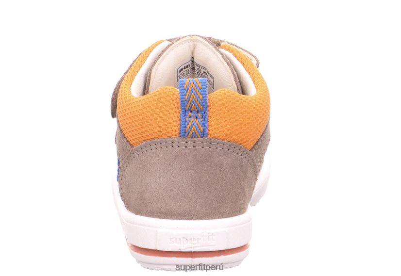 educación física Superfit bebés moppy - zapatillas bajas con cierre de velcro beis/naranja V06L24294 zapatillas bajas