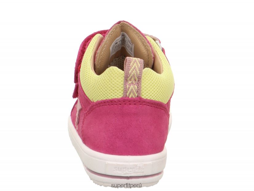 educación física Superfit bebés moppy - zapatillas bajas con cierre de velcro rosa V06L24265 zapatillas bajas