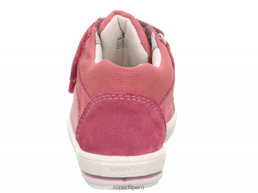 educación física Superfit bebés moppy - zapatillas bajas con cierre de velcro rosa V06L24307 zapatillas bajas