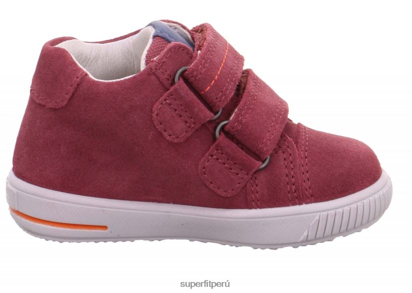 educación física Superfit bebés moppy - zapatillas bajas con cierre de velcro rosado azul V06L24375 zapatillas bajas