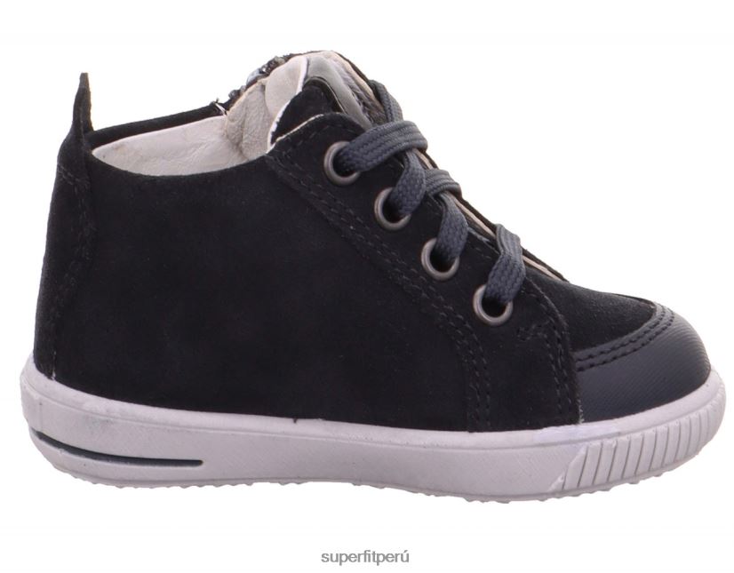 educación física Superfit bebés moppy - zapatillas bajas con cremallera gris V06L24429 zapatillas bajas