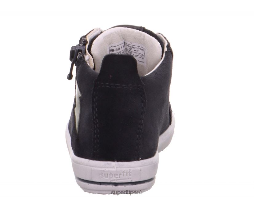 educación física Superfit bebés moppy - zapatillas bajas con cremallera gris V06L24429 zapatillas bajas