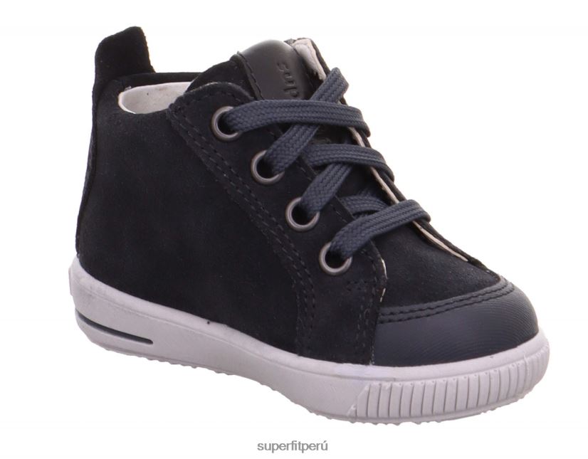 educación física Superfit bebés moppy - zapatillas bajas con cremallera gris V06L24429 zapatillas bajas