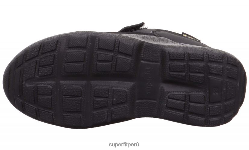 educación física Superfit bebés rush - zapatillas bajas con cierre de velcro negro V06L24381 zapatillas bajas