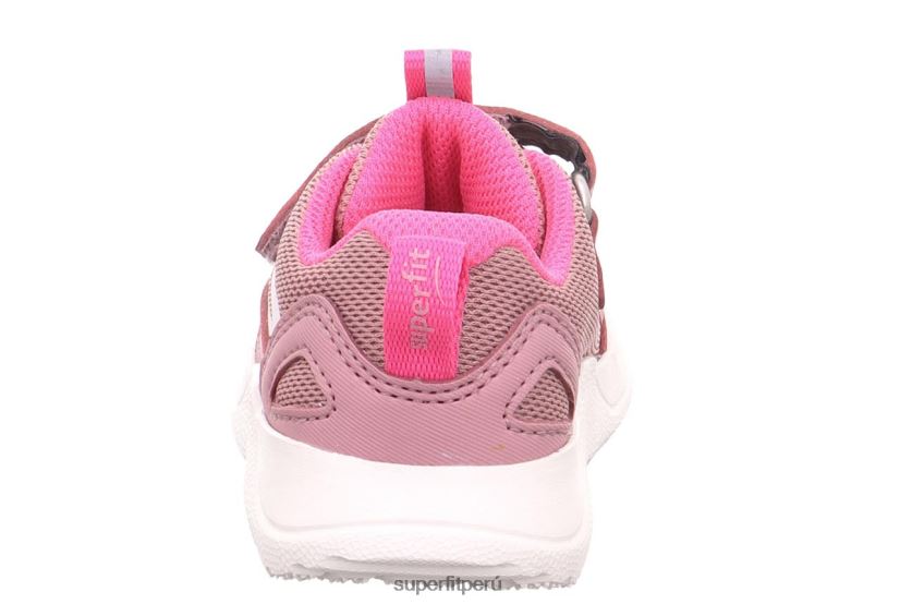 educación física Superfit bebés rush - zapatillas bajas con cierre de velcro rosa V06L24293 zapatillas bajas