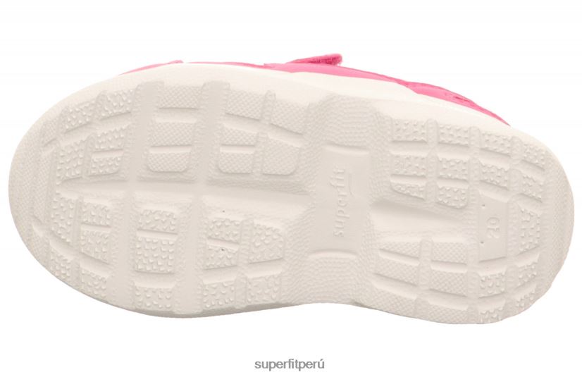educación física Superfit bebés rush - zapatillas bajas con cierre de velcro rosa/naranja V06L24261 zapatillas bajas