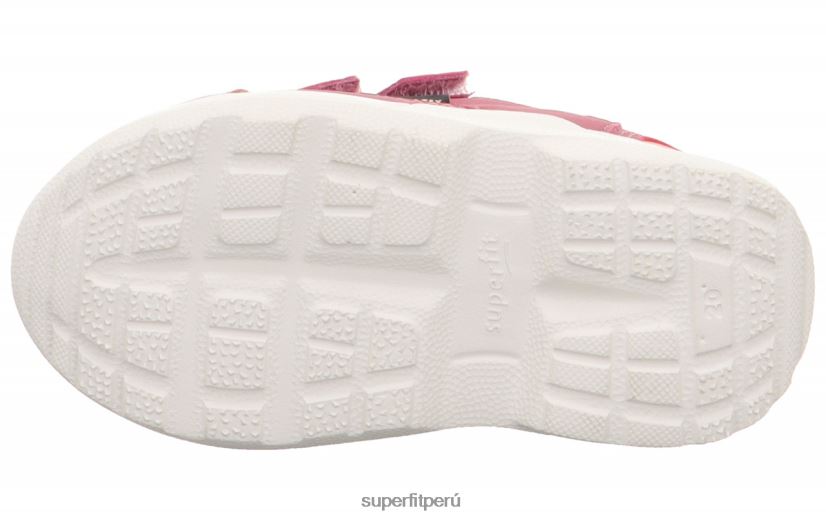 educación física Superfit bebés rush - zapatillas bajas con cierre de velcro rosa/naranja V06L24332 zapatillas bajas