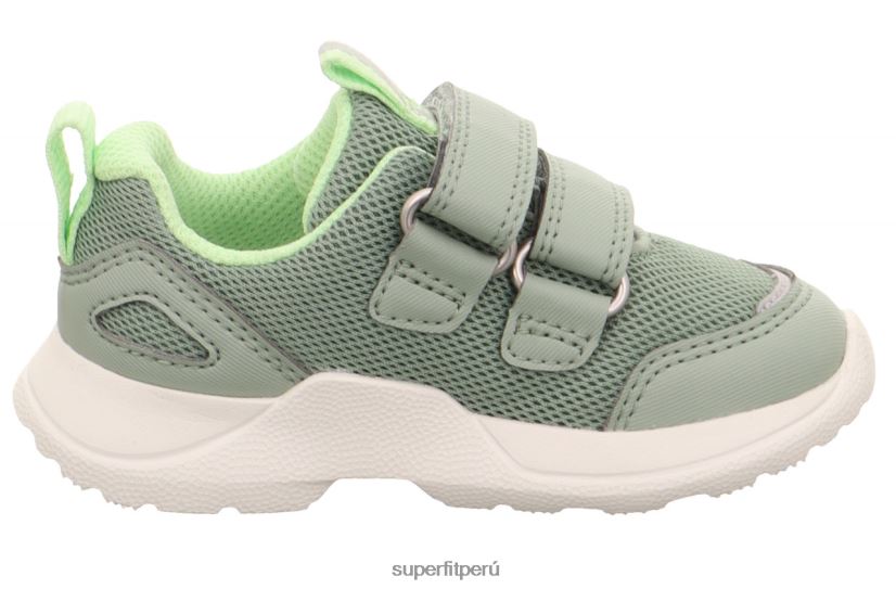 educación física Superfit bebés rush - zapatillas bajas con cierre de velcro verde claro V06L24272 zapatillas bajas