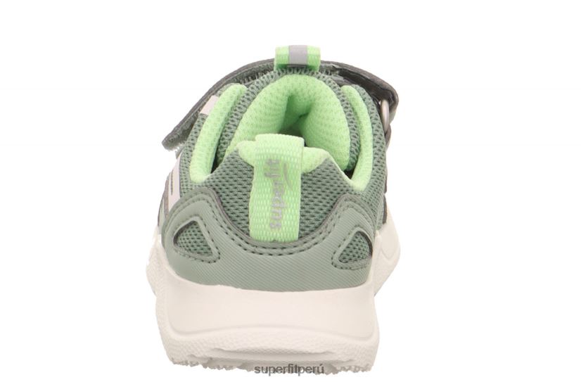 educación física Superfit bebés rush - zapatillas bajas con cierre de velcro verde claro V06L24272 zapatillas bajas