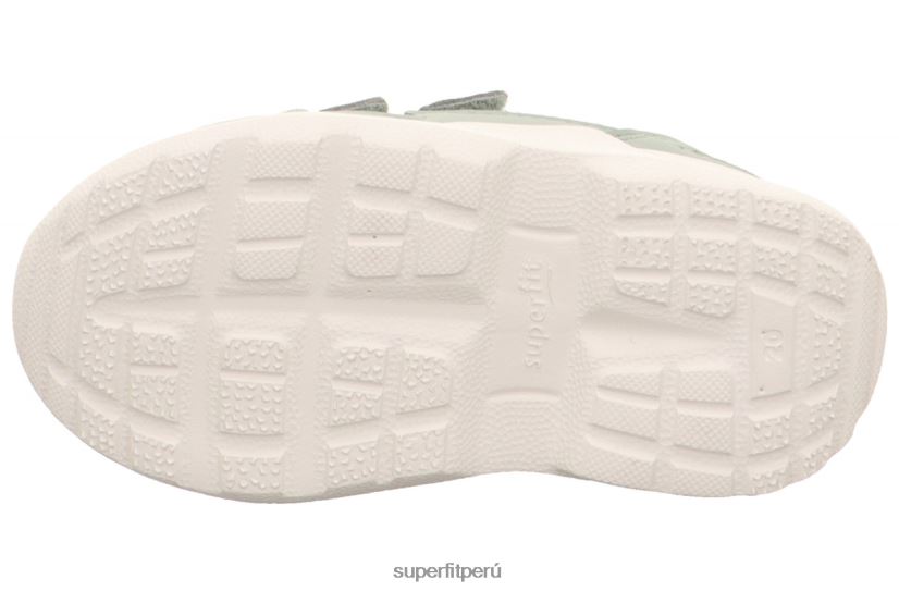 educación física Superfit bebés rush - zapatillas bajas con cierre de velcro verde claro V06L24272 zapatillas bajas