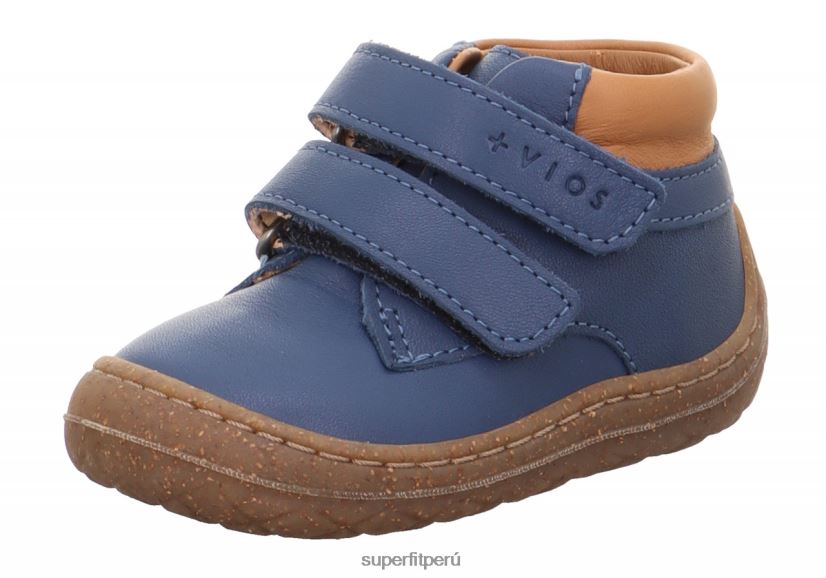 educación física Superfit bebés saturnus - zapatillas bajas con cierre de velcro azul V06L24317 zapatillas bajas