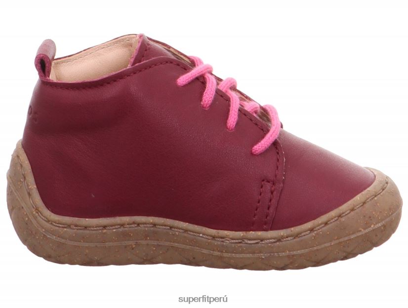 educación física Superfit bebés saturnus - zapatillas bajas con cordones Rosa rojo V06L24359 zapatillas bajas