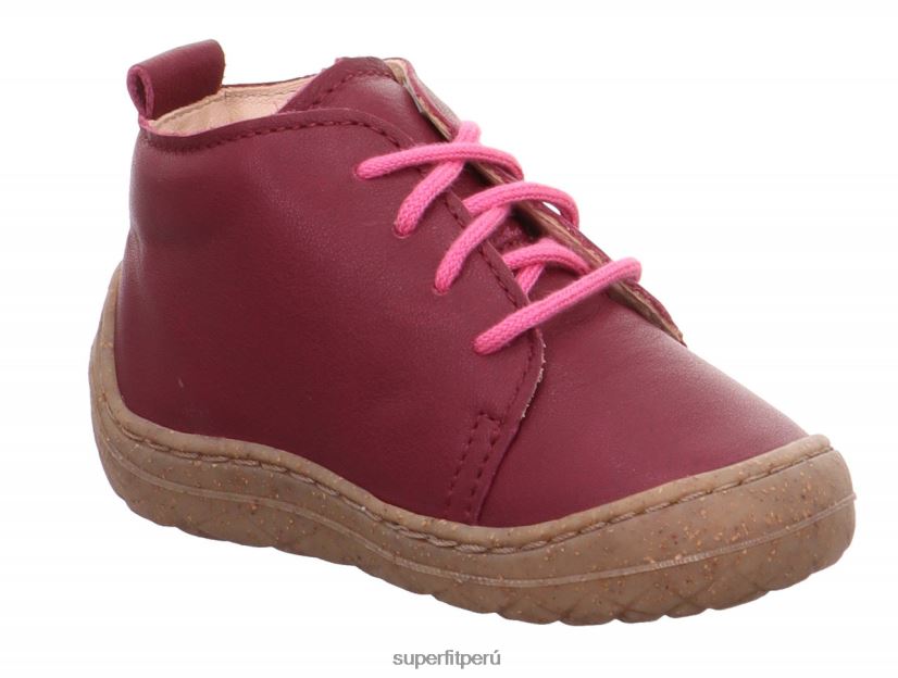 educación física Superfit bebés saturnus - zapatillas bajas con cordones Rosa rojo V06L24359 zapatillas bajas