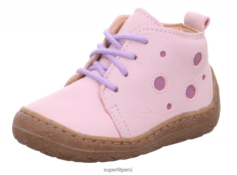 educación física Superfit bebés saturnus - zapatillas bajas con cordones rosa vieja/dhalia V06L24297 zapatillas bajas