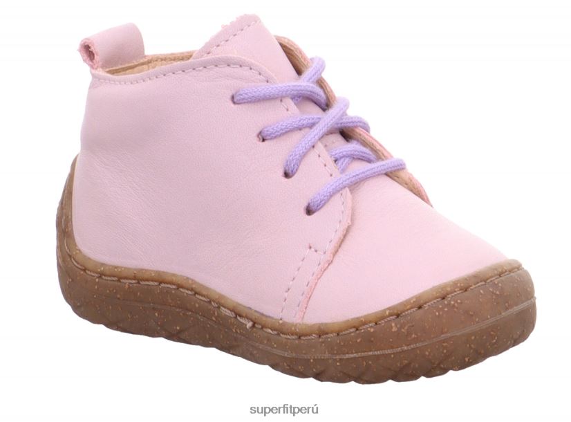 educación física Superfit bebés saturnus - zapatillas bajas con cordones rosa vieja/dhalia V06L24297 zapatillas bajas