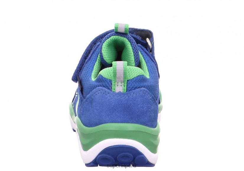 educación física Superfit bebés sport5 - zapatillas bajas con cierre de velcro azul verde V06L24355 zapatillas bajas