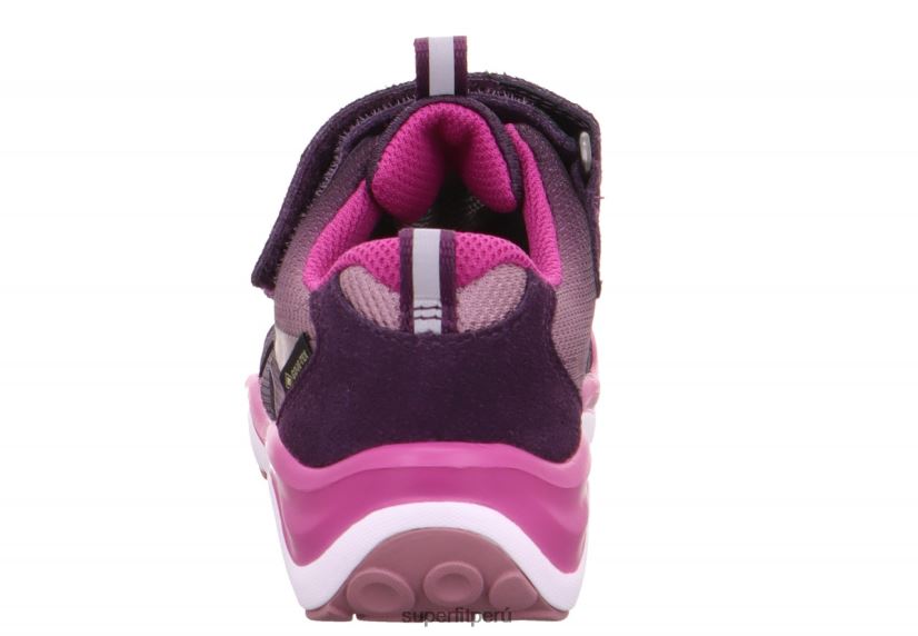 educación física Superfit bebés sport5 - zapatillas bajas con cierre de velcro morado/rosa V06L24396 zapatillas bajas