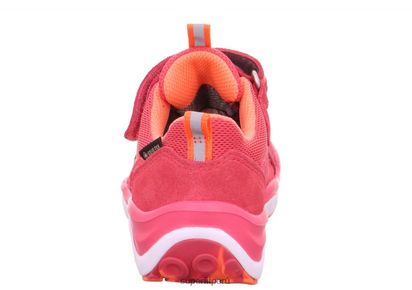 educación física Superfit bebés sport5 - zapatillas bajas con cierre de velcro rosa/naranja V06L24302 zapatillas bajas