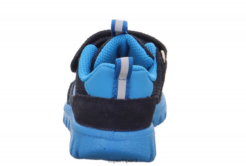 educación física Superfit bebés sport7 mini - zapatillas bajas con cierre de velcro azul/turquesa V06L24320 zapatillas bajas