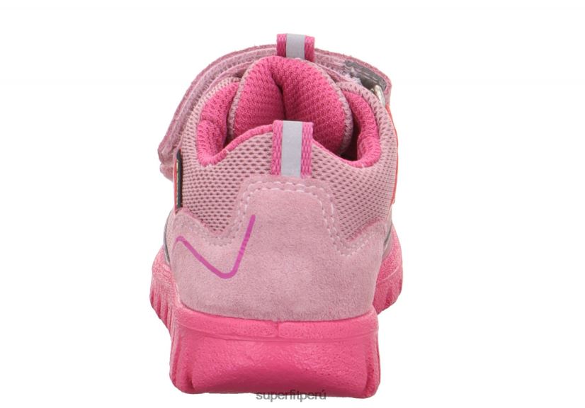 educación física Superfit bebés sport7 mini - zapatillas bajas con cierre de velcro rosa V06L24324 zapatillas bajas