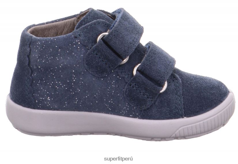 educación física Superfit bebés starlight - zapatillas bajas con cierre de velcro azul V06L24378 zapatillas bajas