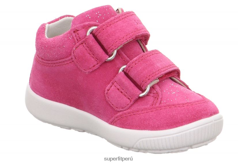 educación física Superfit bebés starlight - zapatillas bajas con cierre de velcro rosa V06L24337 zapatillas bajas