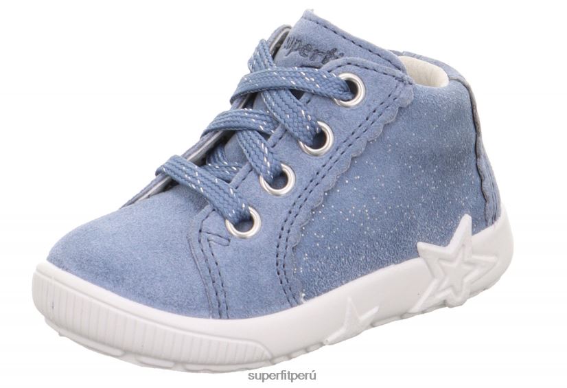educación física Superfit bebés starlight - zapatillas bajas con cordones azul V06L24281 zapatillas bajas
