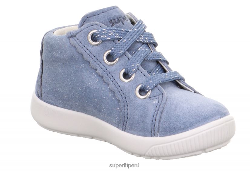 educación física Superfit bebés starlight - zapatillas bajas con cordones azul V06L24281 zapatillas bajas