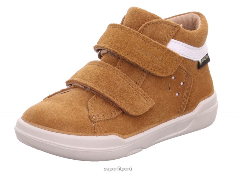 educación física Superfit bebés superfree - zapatillas bajas con cierre de velcro Cafe Blanco V06L24280 zapatillas bajas