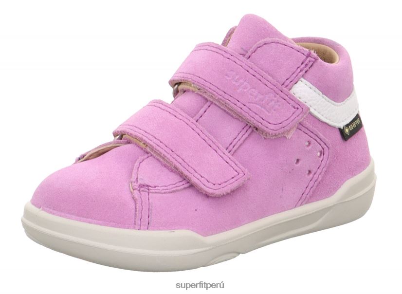 educación física Superfit bebés superfree - zapatillas bajas con cierre de velcro morado/blanco V06L24358 zapatillas bajas