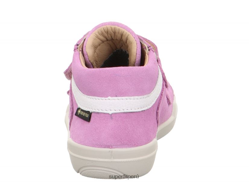 educación física Superfit bebés superfree - zapatillas bajas con cierre de velcro morado/blanco V06L24358 zapatillas bajas