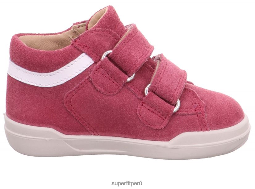 educación física Superfit bebés superfree - zapatillas bajas con cierre de velcro rosa/blanco V06L24394 zapatillas bajas